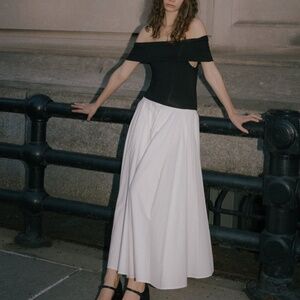 ✨ SALE✨ Mod Ref ALL ROW The Rayne Dress - Black/White